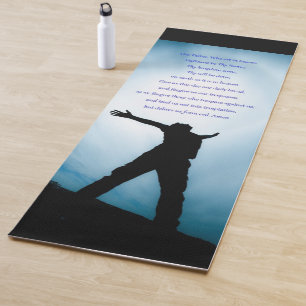 Our Father,Catholic prayer, christian,prayer,faith Yoga Mat