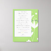 Our Father in Heaven 11"x14" Wrapped Canvas