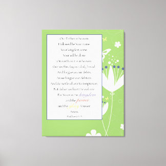 Our Father in Heaven 11"x14" Wrapped Canvas