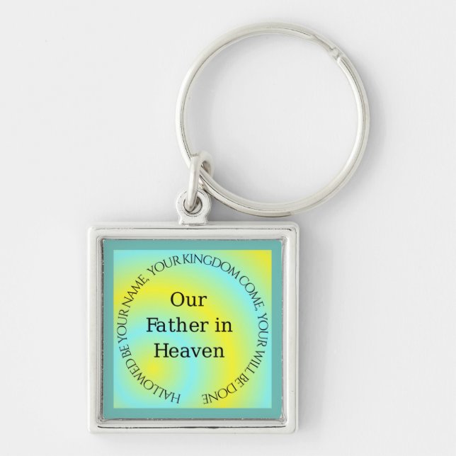 OUR FATHER IN HEAVEN KEY RING (Front)