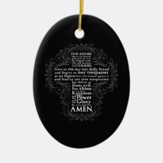 “Our Father” “Lord’s Prayer” “Christian Gift Jesus Ceramic Tree Decoration