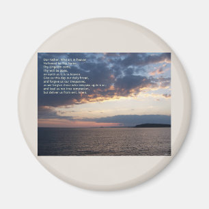 Our Father Prayer Magnet