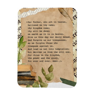 Our Father ... The Lord's Prayer Magnet