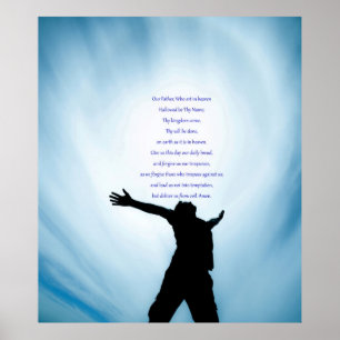 Our father the prayer on print by healing love