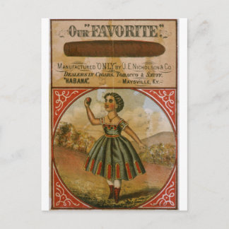 Our Favourite Vintage Tobacco Postcard
