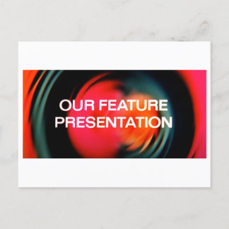 Our Feature Presentation Holiday Postcard