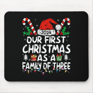 Our First Christmas As A Family Of Three 2024 New Mouse Mat