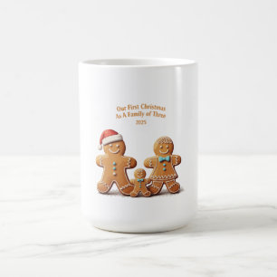 Our First Christmas as a Family of Three 2025 Ging Coffee Mug