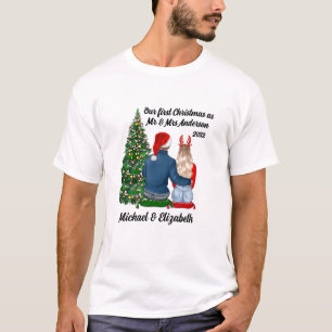 Our First Christmas As A Married Couple Men's T-Shirt
