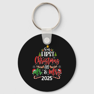 Our First Christmas As Mr & Mrs 2025 Xmas Coup Key Ring