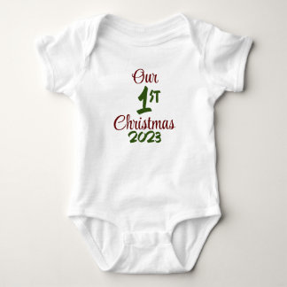 Our First Christmas Bodysuit