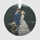 Our First Christmas Chic Hand-Lettered Christmas