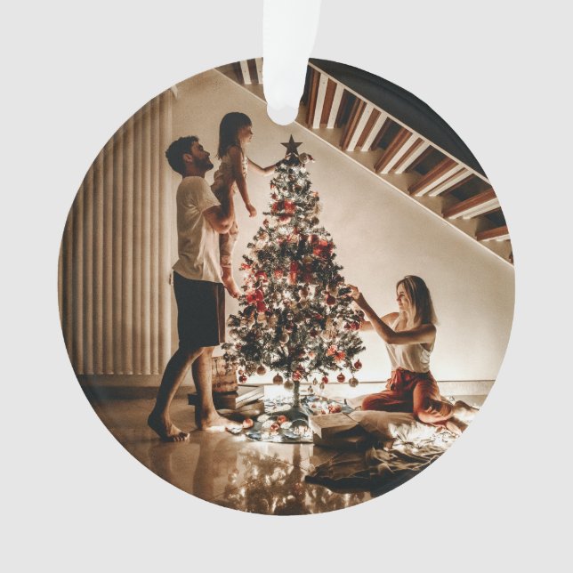 Our First Christmas Engaged 2024 Wedding  Ornament (Front)