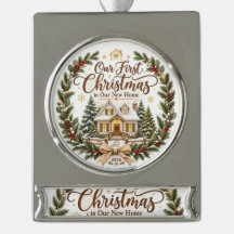 Our First Christmas in Our New Home 2026 Ornament