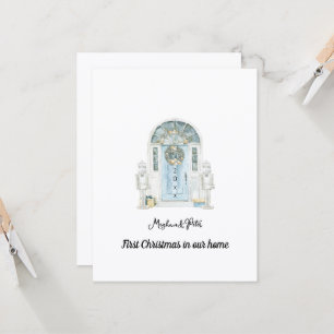Our First Christmas in Our New Home Card