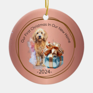 Our First Christmas In Our New Home Ceramic Tree Decoration