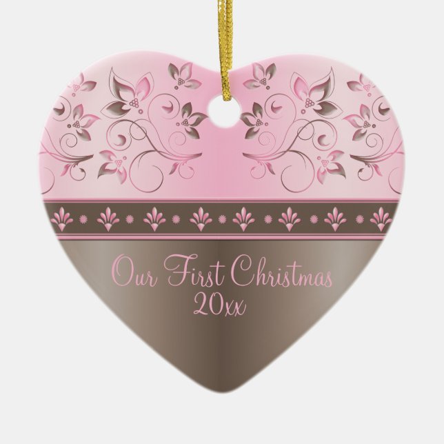 Our First Christmas Keepsake Ornament (Front)