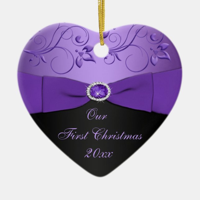 Our First Christmas Keepsake Ornament (Front)
