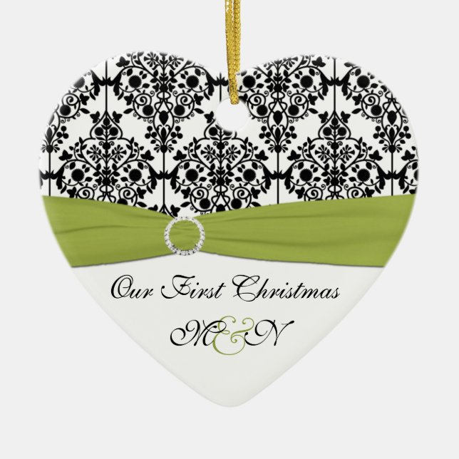 Our First Christmas Keepsake Ornament (Front)