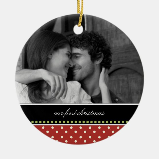 Our First Christmas Keepsake Ornaments (Front)