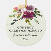 Our First Christmas Married Bible Verse Christmas