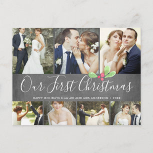 Our First Christmas Married Holiday 7Photo Collage