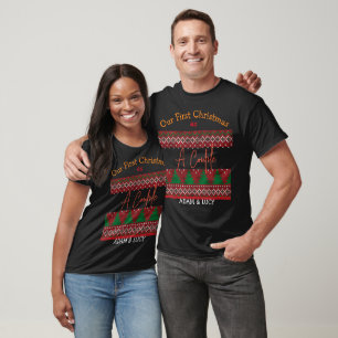 Our first Christmas Mr. and Mrs. /Couple newlywed T-Shirt