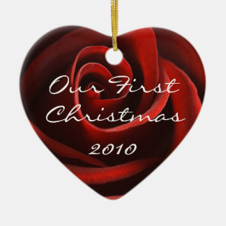 Our First Christmas ornament