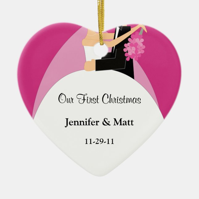 Our First Christmas Ornament (Front)