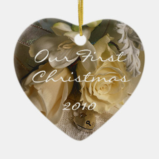 Our First Christmas ornament