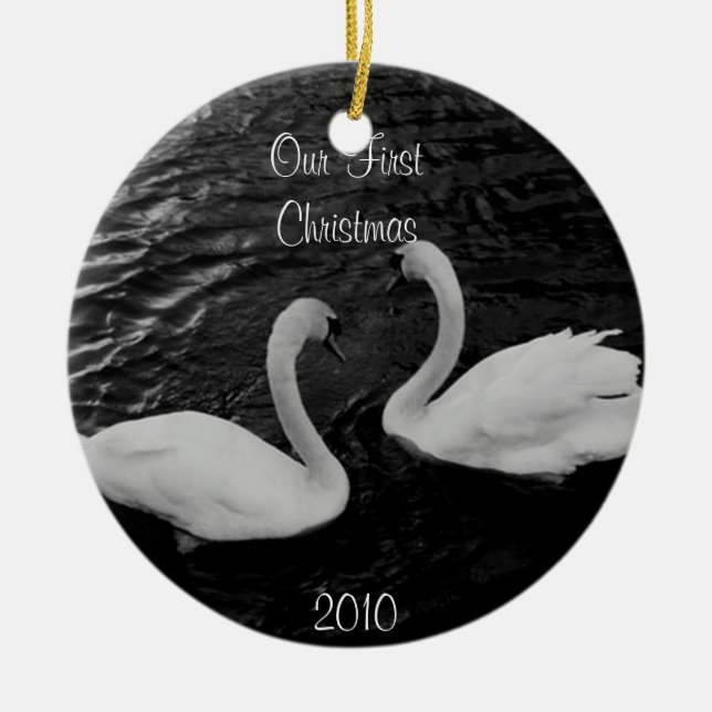 Our First Christmas Ornament (Front)