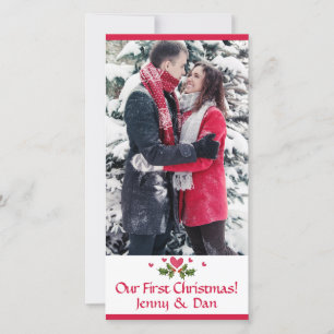 Our First Christmas - Photo - Flat Holiday