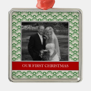 Our First Christmas Photo Holiday Ornaments