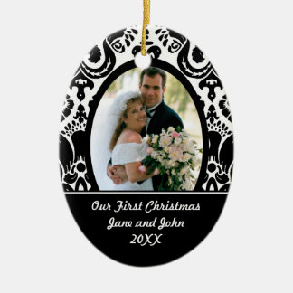 Our First Christmas Photo Ornament