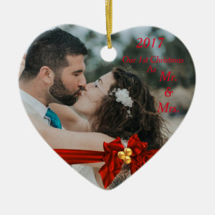 Our First Christmas Together 2017 Ceramic Tree Decoration