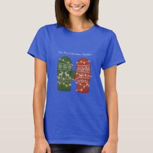 Our First Christmas Together Cosy Knitted T-Shirt