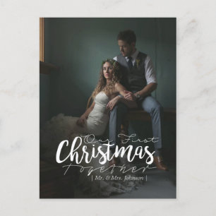 Our First Christmas Together   Holiday Photo