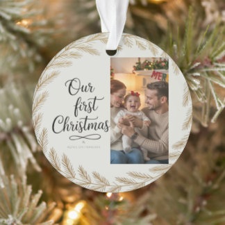 Our First Christmas Together – Personalised Ornament