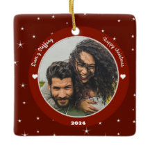 "Our first Christmas together". personalize