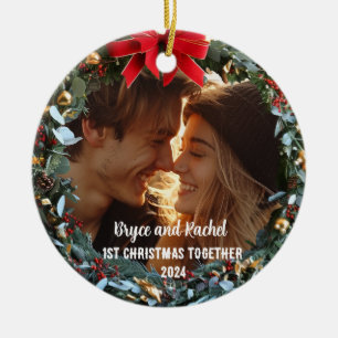Our First Christmas Together Personalized Ornament
