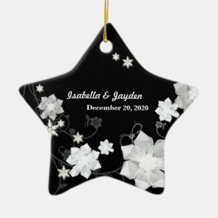 Our First Christmas Together Wedding Couple Gift Ceramic Tree Decoration