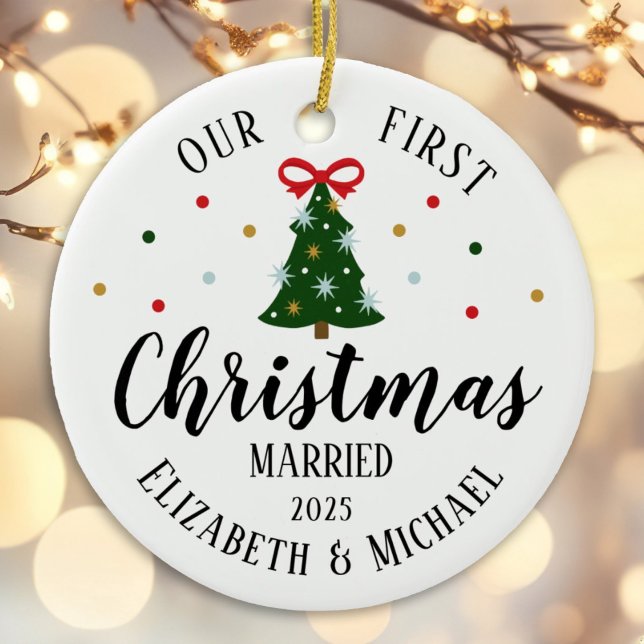 our first christmas wedding hand drawn ornament (Creator Uploaded)