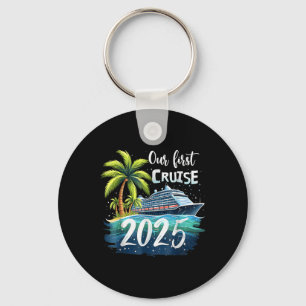 Our First Cruise 2025 Together Family Trip Matchin Key Ring