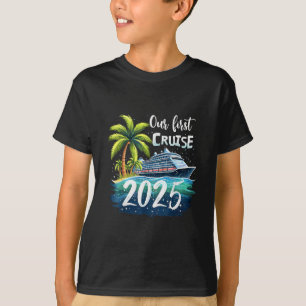 Our First Cruise 2025 Together Family Trip Matchin T-Shirt