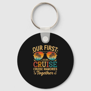 Our First Cruise Togrther 2026 Family Couple Cruis Key Ring