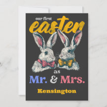 Our First Easter As Mr And Mrs Bunny Rabbit