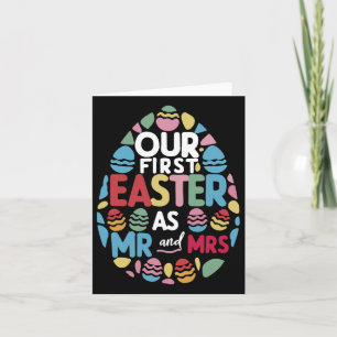 Our First Easter As Mr And Mrs For Married Husband Card