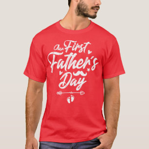 Our first fathers day 2021 Fathers day 2021 for ha T-Shirt