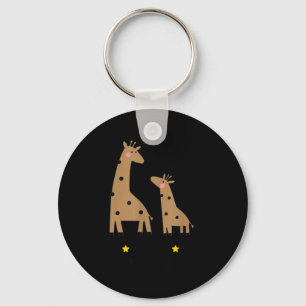 Our First Father's Day 2026, Funny Giraffe Gift Da Key Ring