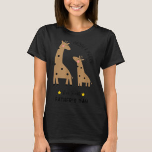 Our First Father's Day 2026, Funny Giraffe Gift Da T-Shirt